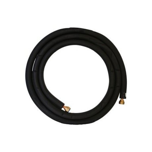 Aux 1/4" x 1/2" x 12 ft. Universal Cooper Line Set  for 12,000 BTU Mini Split AC AUX-PARTS-12K BTU LINESET-12FT